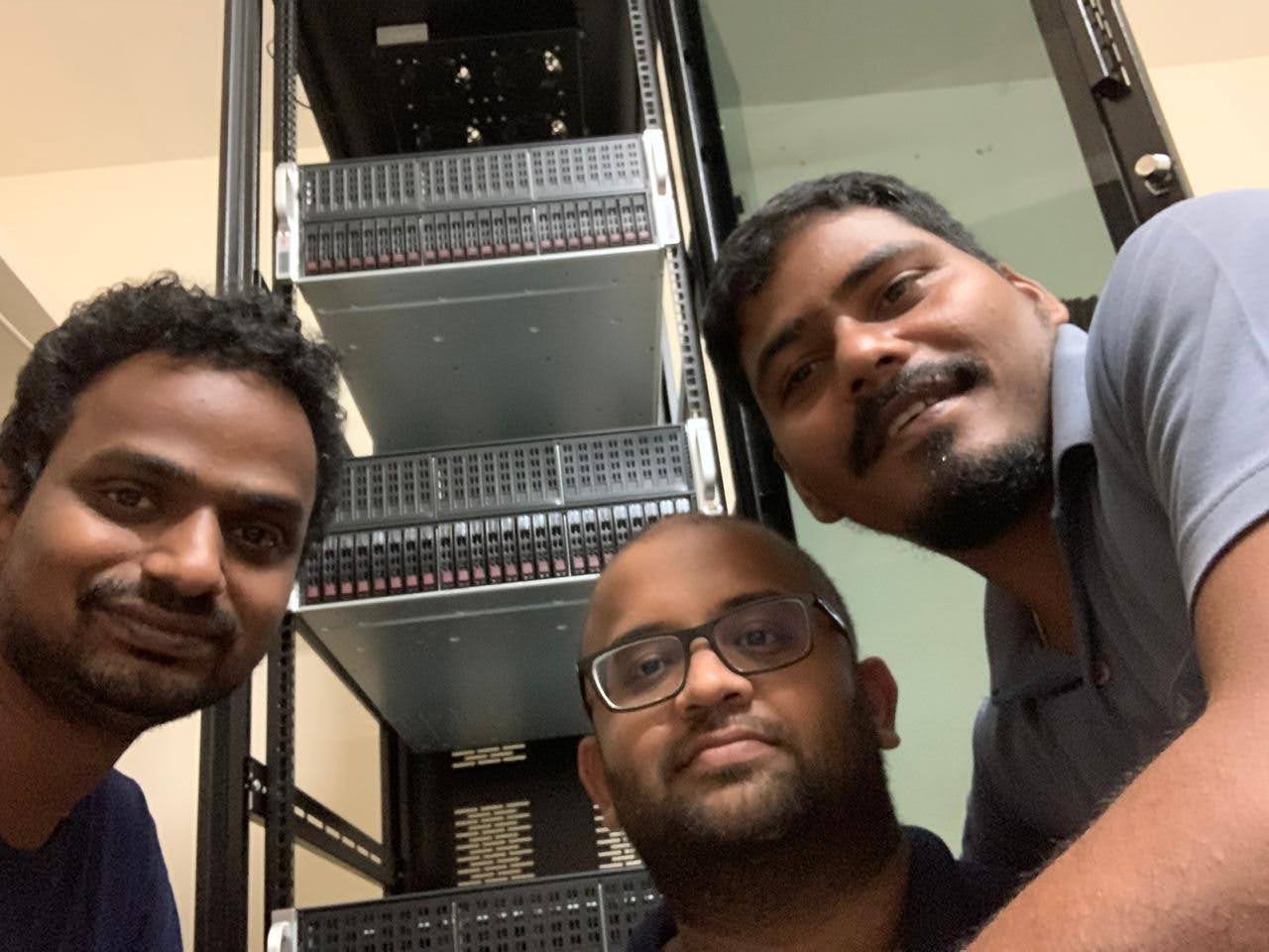 Jarvis Labs team with early servers